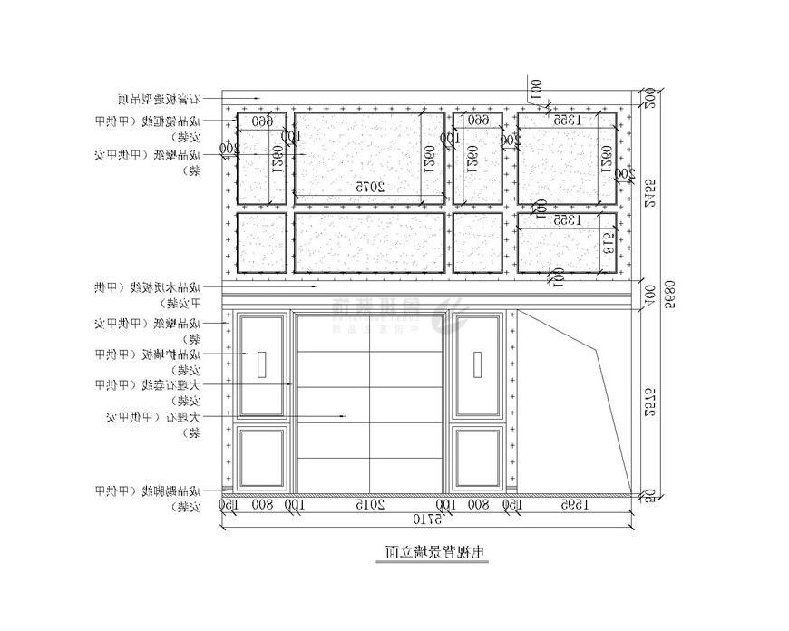 华侨城天鹅堡,美式风格,电视背景墙